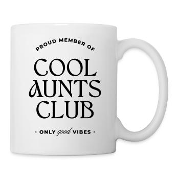 Cool Aunts Club - Tasse - Weiß - Rechts