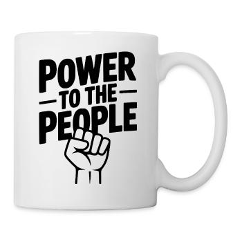 Power to the People - Mug - white - Right