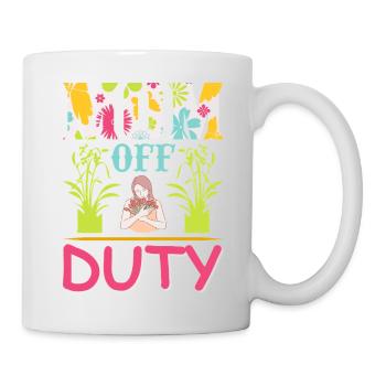 Chemise de la fête des mères de la maman en repos - Mug blanc - blanc - Droite