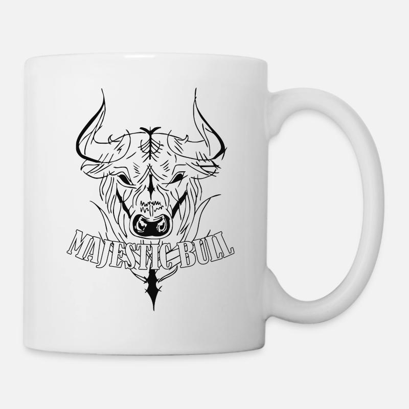 Majestic Bull - Mug - white