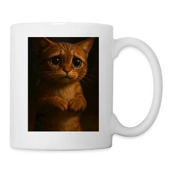 Mignon chaton - Mug blanc - blanc - Droite