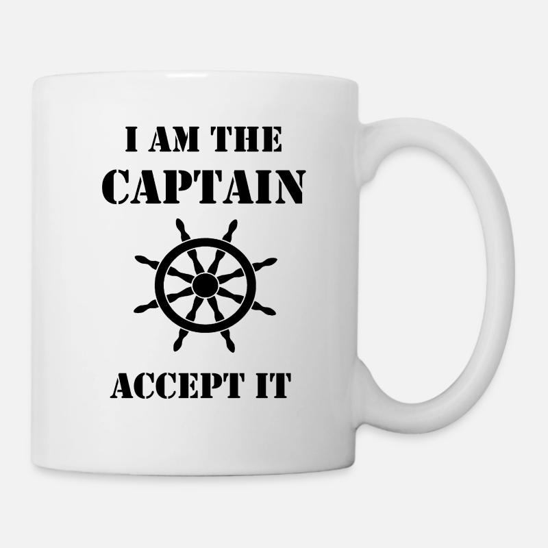 Capitaine-02 - Mug blanc - blanc