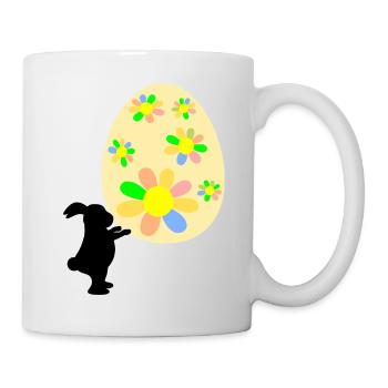 Easter Bunny Bunny Easter Gifts Easter Eggs - Mug - white - Right