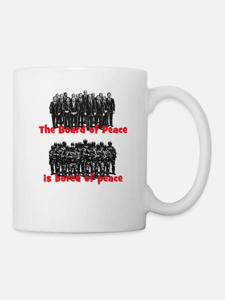 Conseil de la Paix : Ennui de la Paix - Mug blanc - blanc