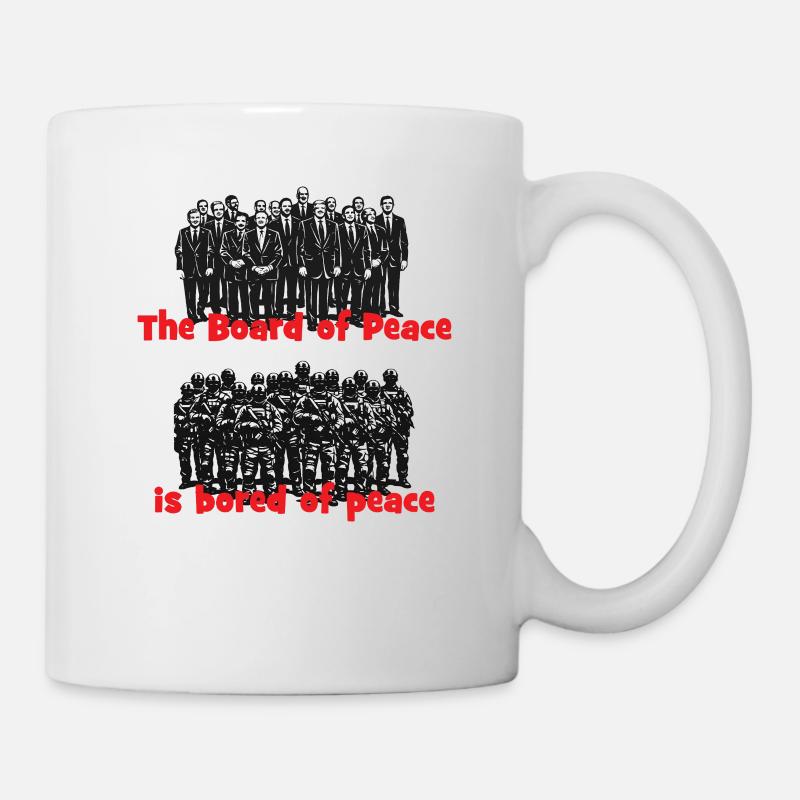 Conseil de la Paix : Ennui de la Paix - Mug blanc - blanc