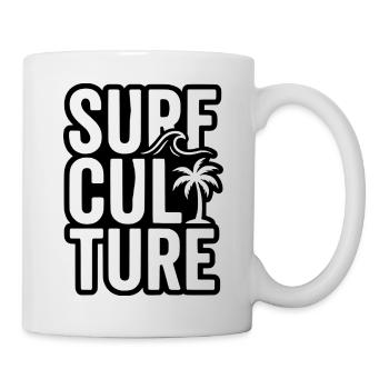 Surfer Shirt, Bag, Hoodie, Mug, Cap - Mug - white - Right