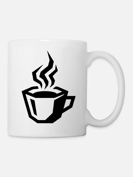 kaffee symbol coffee - Tasse - Weiß