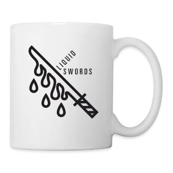 Épées liquides - Mug blanc - blanc - Droite