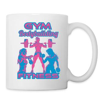 Fitness-gymGirls - Mug - white - Right