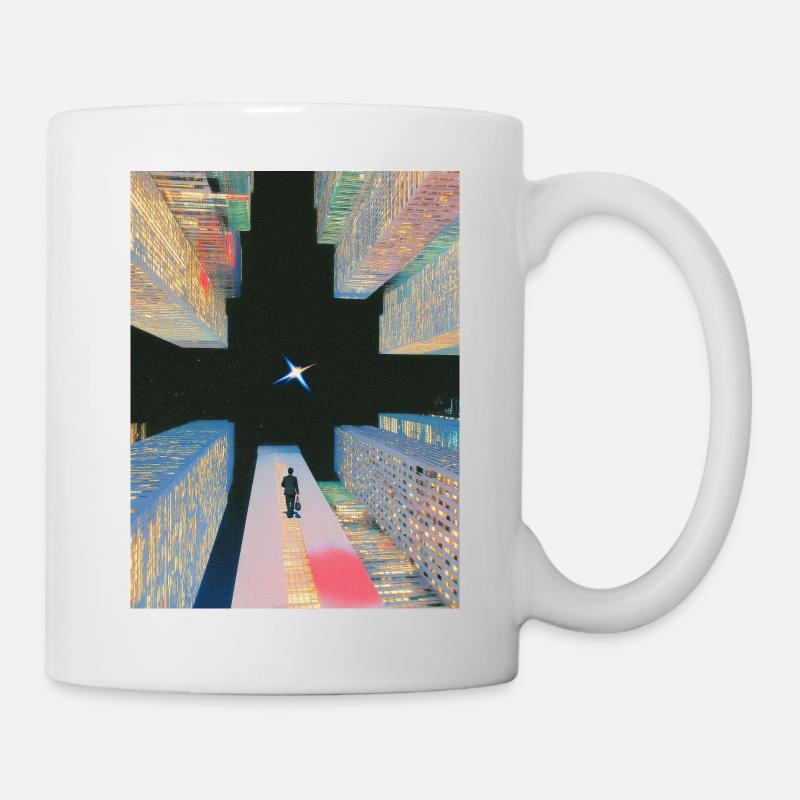 universe design - Tasse - Weiß