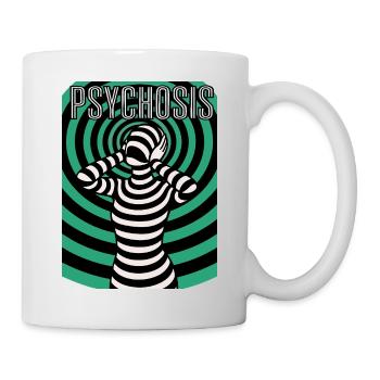 Psychedelische Psyche, Hypnos, Halluzination  - Tasse - Weiß - Rechts