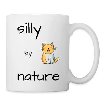 Silly Cat - Mug - white - Right