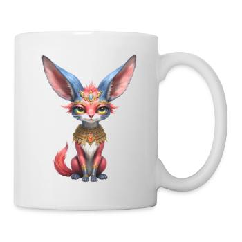 Pharaon Chat de Cristal et d’Or - Mug blanc - blanc - Droite