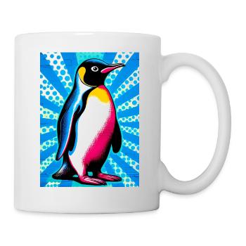 pingouin - Mug blanc - blanc - Droite