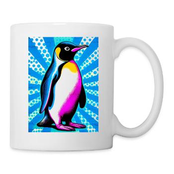 pingouin - Mug blanc - blanc - Droite