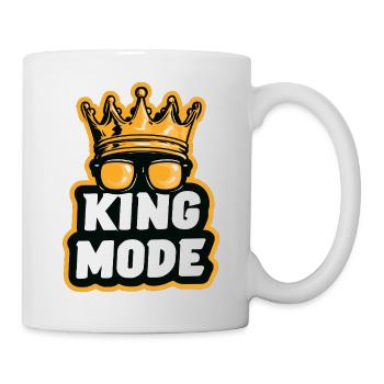 T-shirt drôle du Roi des Échecs pour hommes - Mug blanc - blanc - Droite