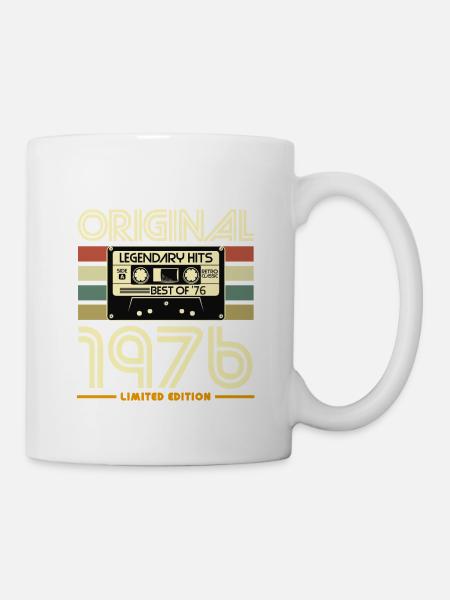 Original 1976 Cassette Vintage - Mug - white