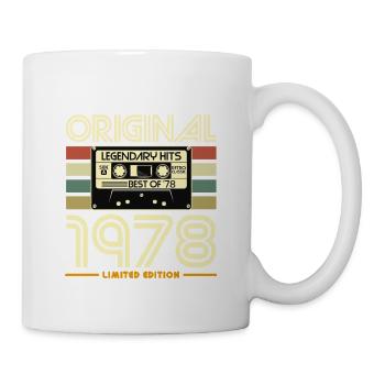 Original 1978 Cassette rétro limitée - Mug blanc - blanc - Droite