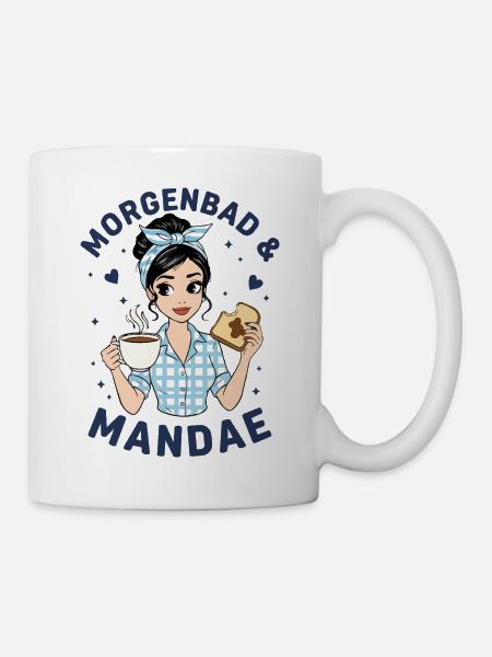 Morning Brew Darling - Tasse - Weiß