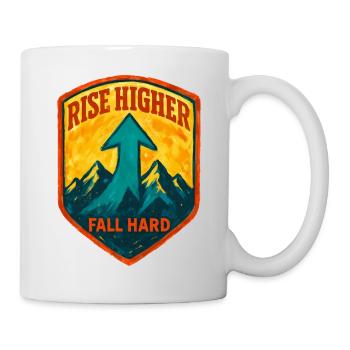 Rising Higher: The Science of Resilience - Mug - white - Right