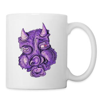 Purple devil - Mug - white - Right