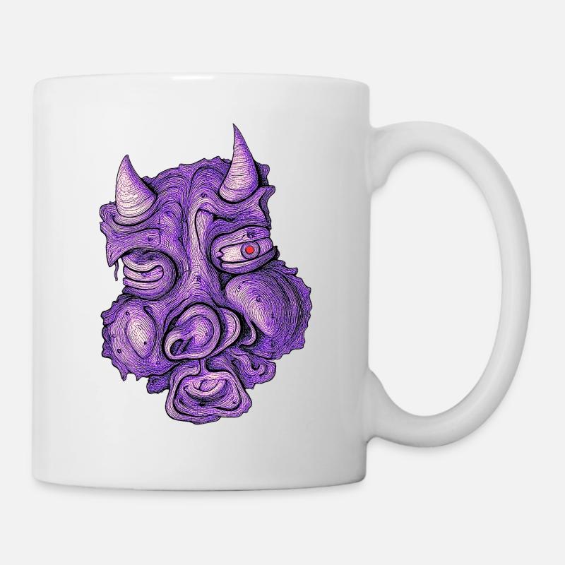 Purple devil - Mug - white