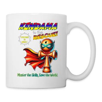 Kendama Hero: Rette die Welt - Tasse - Weiß - Rechts