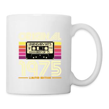 Original-Kassetten-Limited von 1975 - Tasse - Weiß - Rechts