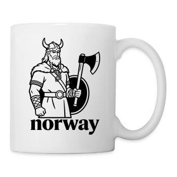 Norwegen - Tasse - Weiß - Rechts