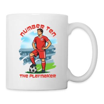 Number Ten, The Playmaker (midfielder) - Mug - white - Right