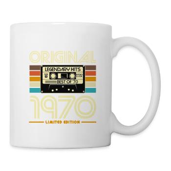 Original 1970 Édition Limitée - Mug blanc - blanc - Droite