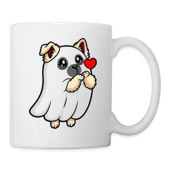 Eurasier | Fantôme Chiot Fantôme | Kawaii - Mug blanc - blanc - Droite