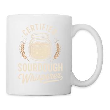 Certified Sourdough Whisperer - Mug - white - Right