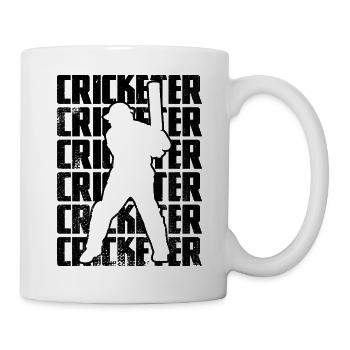 Cricketer - Mug - white - Right