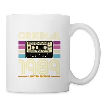 1989 Limited Edition Retro Cassette - Mug - white - Right