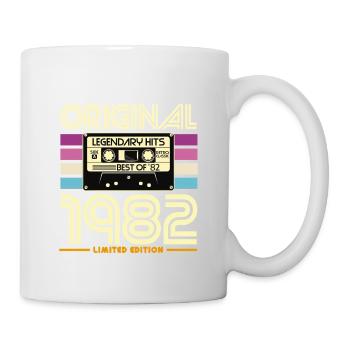 Original 1982 Retro Hits Cassette - Mug blanc - blanc - Droite