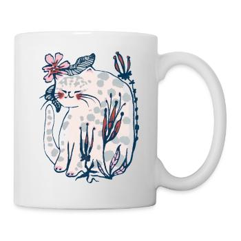 MINETTE DE PRINTEMPS - Mug blanc - blanc - Droite