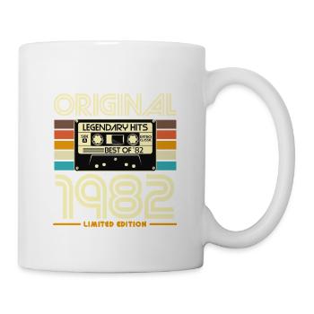Original 1982Retro Cassette - Mug blanc - blanc - Droite