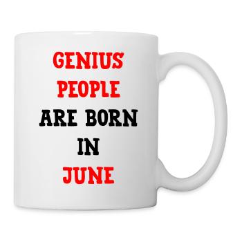 Baby Birthday Genies Born in June - Mug - white - Right