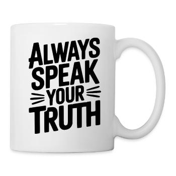 Always Speak Your Truth - Mug - white - Right
