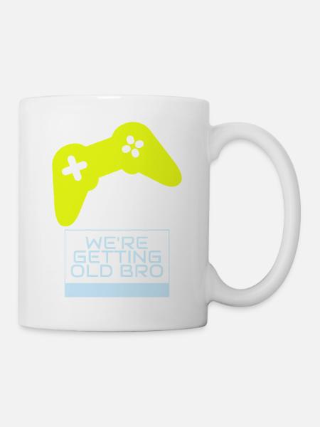 Gamer Nostalgia: We Grow Older - Mug - white