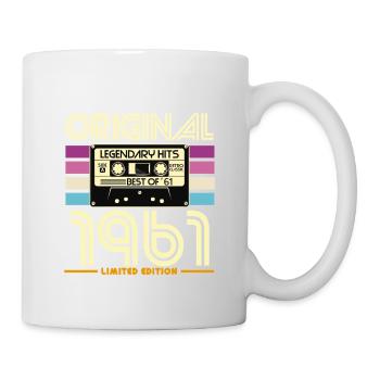 Originale Kassetten-Retro-Edition von 1961 - Tasse - Weiß - Rechts