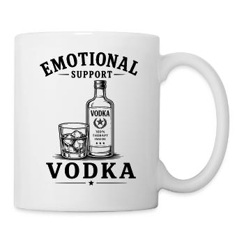 Emotional Support Vodka - Tasse - Weiß - Rechts