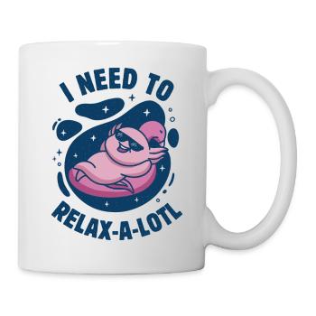 Ich muss mich entspannen - Tasse - Weiß - Rechts