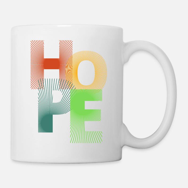 Hope in Colored Rays - Mug - white