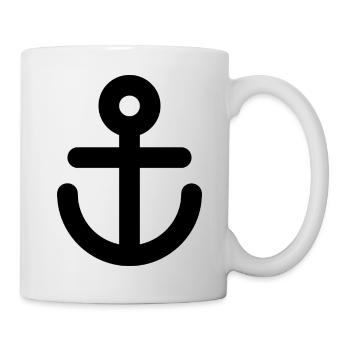 Voile - Mug blanc - blanc - Droite