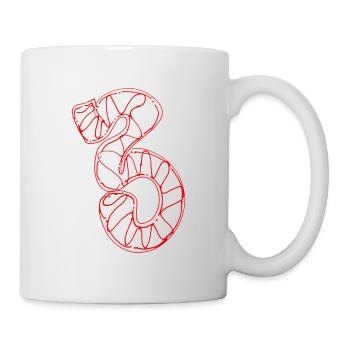 Œuvre III - Œuvre 3 - Mug blanc - blanc - Droite