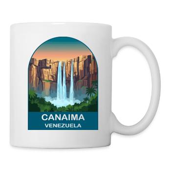 Canaima Venezuela Angel Falls Travel Art - Mug - white - Right