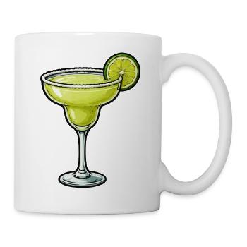 Lime Margarita Glass Design - Mug - white - Right