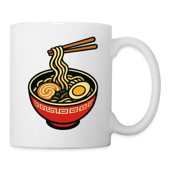 Ramen Bowl with Chopsticks - Mug - white - Right